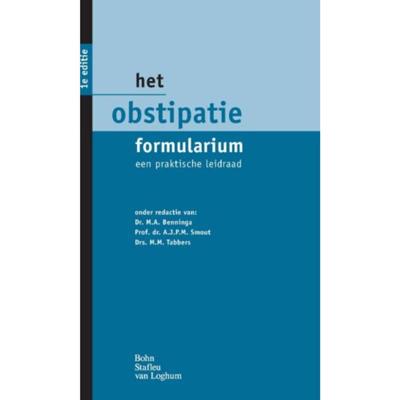 Het Obstipatie Formularium - Paperback (9789031382910) Het Obstipatie Formularium - Paperback (9789031382910)