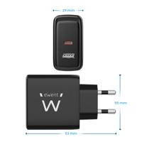 USB-kabel Ewent EW1330 Zwart - thumbnail
