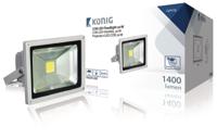 König KNLEDFL20W LED Bouwlamp 20W 1400LM Klasse II - thumbnail