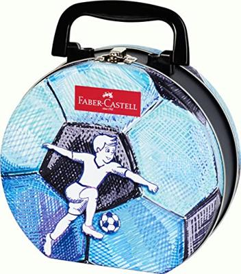 Faber Castell Viltstift Connector - koffer "voetbal" 33 stuks