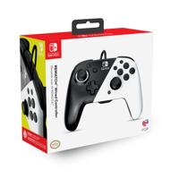 Nintendo PDP Nintendo Switch Controller schwarz/w Gamepad Nintendo Switch, Nintendo Switch OLED Zwart, Wit - thumbnail