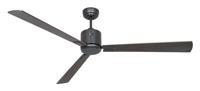 CasaFan ECO NEO III 152 BG-NB/KI Flügel WiFi Nussbaum/Kirsche Plafondventilator 27 W (Ø x h) 152 cm x 360 mm Basaltgrijs Met afstandsbediening, Timer, Met - thumbnail