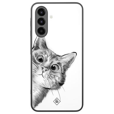Samsung Galaxy A26 hoesje - Peekaboo kat