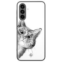 Samsung Galaxy A26 hoesje - Peekaboo kat - thumbnail