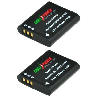 ChiliPower Li-90B / Li-92B accu voor Olympus - 1270mAh - 2-Pack