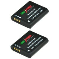 ChiliPower Li-90B / Li-92B accu voor Olympus - 1270mAh - 2-Pack - thumbnail