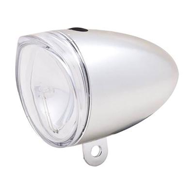 Axa Spanninga koplamp trendo xb chroom 3xaa batt. 15 lux