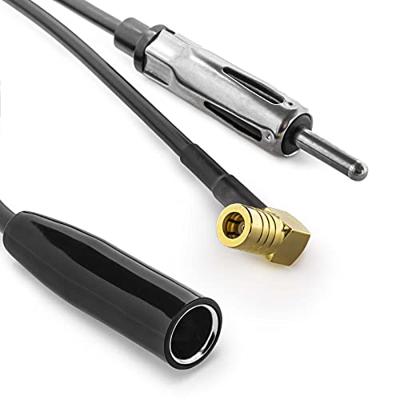 Adapter Universe Autoantenne-adapter DAB/FM-splitter DIN 150 Ω, SMB-stekker DAB+ Splitter
