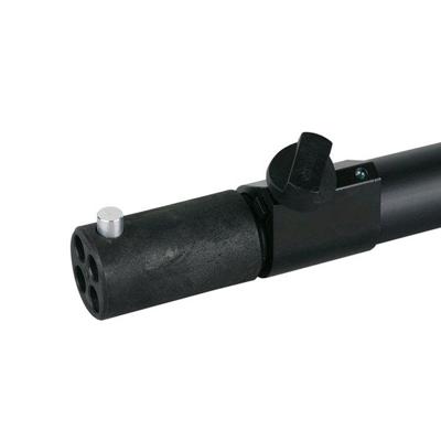 Wentex Pipe and drape staander 180-300cm zwart