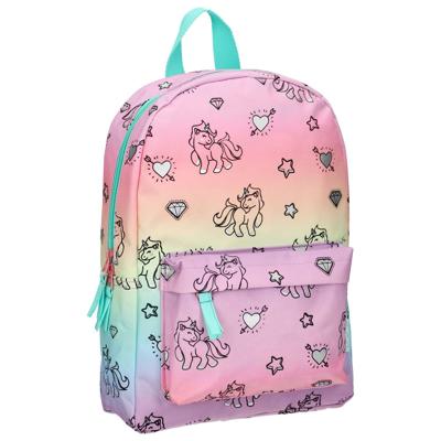 Milky Kiss regenboog en eenhoorns rugzak Milky Kiss regenboog en eenhoorns rugzak