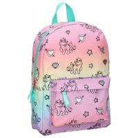 Milky Kiss regenboog en eenhoorns rugzak - thumbnail