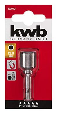kwb 102712 Dopsleutelinzetstuk 12 mm 1 stuks Zeskant kwb 102712 Dopsleutelinzetstuk 12 mm 1 stuks Zeskant