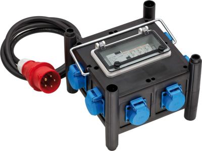 Brennenstuhl compacte rubber stroomverdeler met gecertificeerde automatische stroomonderbreker - 1153690600 Brennenstuhl compacte rubber stroomverdeler met gecertificeerde automatische stroomonderbreker - 1153690600
