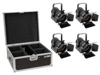 EUROLITE Set 4x AKKU THA-20PC TRC Theater Spot bk + Case - thumbnail
