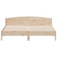 Bedframe zonder matras massief grenenhout 200x200 cm - thumbnail
