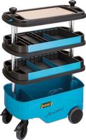 HAZET Gereedschapwagen Assistent 166C · L x B x H: 725 mm x 398 mm x 1102 mm - thumbnail