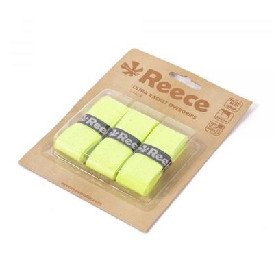 Reece 889810 3-Pack Ultra Racket Overgrips - Neon Yellow - One size