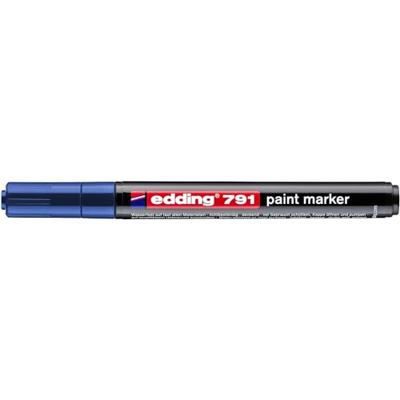 Paintmarker edding 791 alcoholbasis 1-2mm blauw