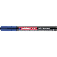 Paintmarker edding 791 alcoholbasis 1-2mm blauw - thumbnail