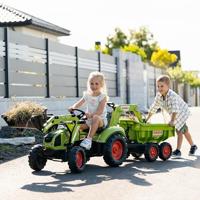 Falk Claas Traptractor Set Groen - thumbnail