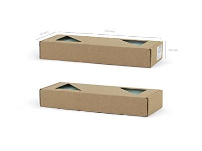 Dinerkaarsen Hemelsblauw Mat 24cm (10st)