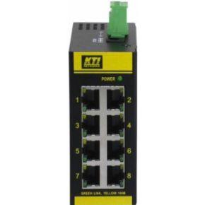 KTI Networks KFS-0840 ver. B Unmanaged Ethernet Switch | 8 x 10/100 Mbps RJ-45