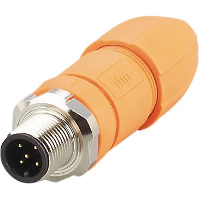 ifm Electronic EVC816 Sensor/actuator connector, niet geassembleerd Aantal polen (sensoren): 5 Stekker, recht 1 stuk(s)