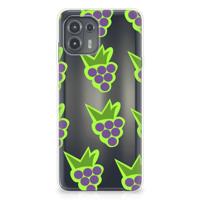 Motorola Edge 20 Lite | Siliconen Case | Druiven - thumbnail