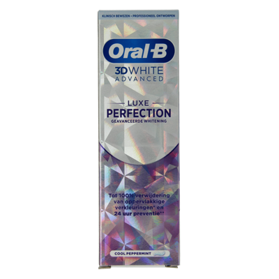 Oral B Tandpasta 3D white luxe perfection 75 Milliliter