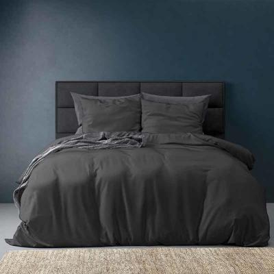 Primaviera Deluxe - Egyptisch Katoen Dekbedovertrek Uni - Antraciet - 240 x 200/260