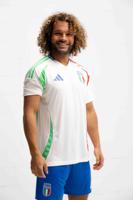 Italië Shirt Uit Senior 2024-2026 - Maat S - Kleur: Wit | Soccerfanshop - thumbnail