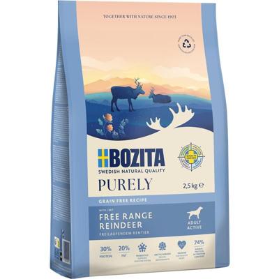 Bozita Honden Puur Adult Active Rendier Grain Free 2.5kg
