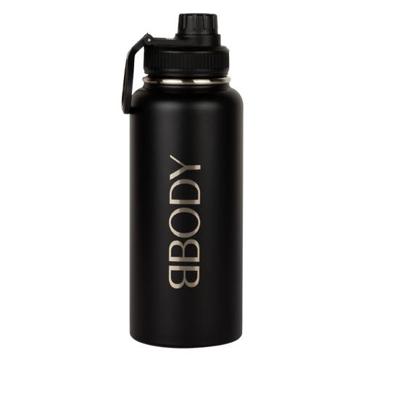 BBody Stainless Steel Bottle L Zwart 1St