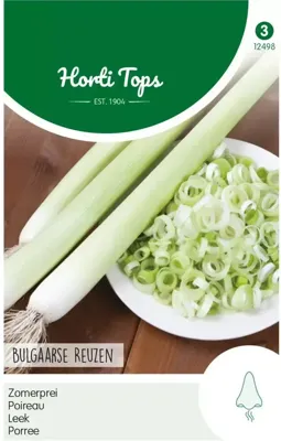 Zaden Prei Bulgaarse Reuzen (zomer prei) Hortitops - Hortitops