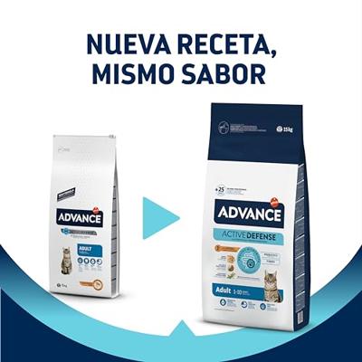 Advance Adult High Protein met kip en rijst kattenvoer 2 x 15 kg - thumbnail