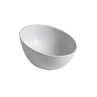 Waskom Sapho Dome Obliquo Rond 44.5 cm Keramiek Wit Sapho - thumbnail