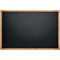 Seco SE-CHALKA4 A4 Krijtbord met Lijst Zwart/Hout - thumbnail