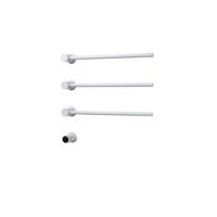 Rosani THREE Elektrische Handdoekradiator - 52x54x13cm - 30watt - wit mat SW1381755 - thumbnail