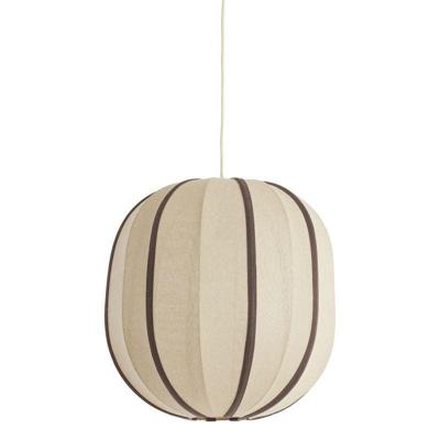 Light & Living Japandi hanglampEsmiria Ø 51cm - donker bruin - 2995384