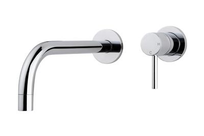 Wastafelkraan Afbouwdeel BWS Toon Eenhendel Met Coldstart Chroom