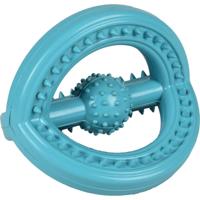 Hondenspeelgoed Rubber Scrum Tri-ring Ruffus Blauw - 14 cm - thumbnail