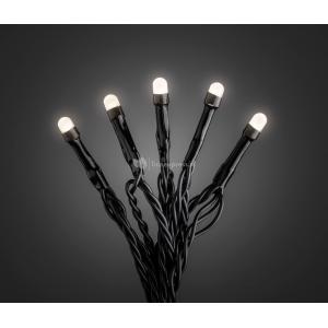 Mini LED kerstverlichting voor binnen 80 lampjes mat warm wit 23 meter