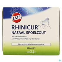 Rhinicur Nasaal Spoelzout Zakje 20x2,5g - thumbnail