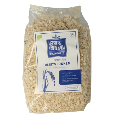 Rijstvlokken bio 500 Gram Rijstvlokken bio 500 Gram