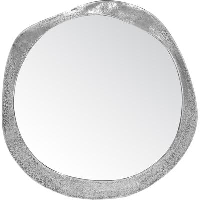 Spiegel - Trion Lita - Decoratieve Spiegel - 57x56cm - Zilver - Metaal
