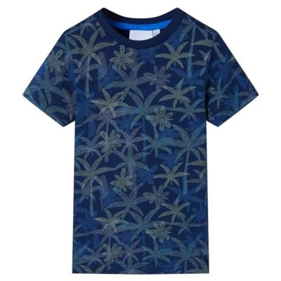 Kindershirt 140 marineblauw