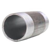 Pijpnippel Nr.23 Zwart 1/2 x 60mm - thumbnail