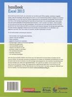 Van Duuren Media Handboek Excel 2013 softwareboek & -handleiding Nederlands 404 pagina's - thumbnail