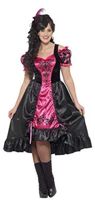 Saloon girl kostuum plus size