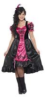 Saloon girl kostuum plus size - thumbnail